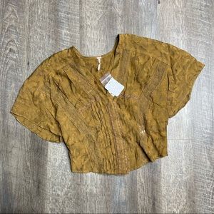 Free People Leora Top Size Small